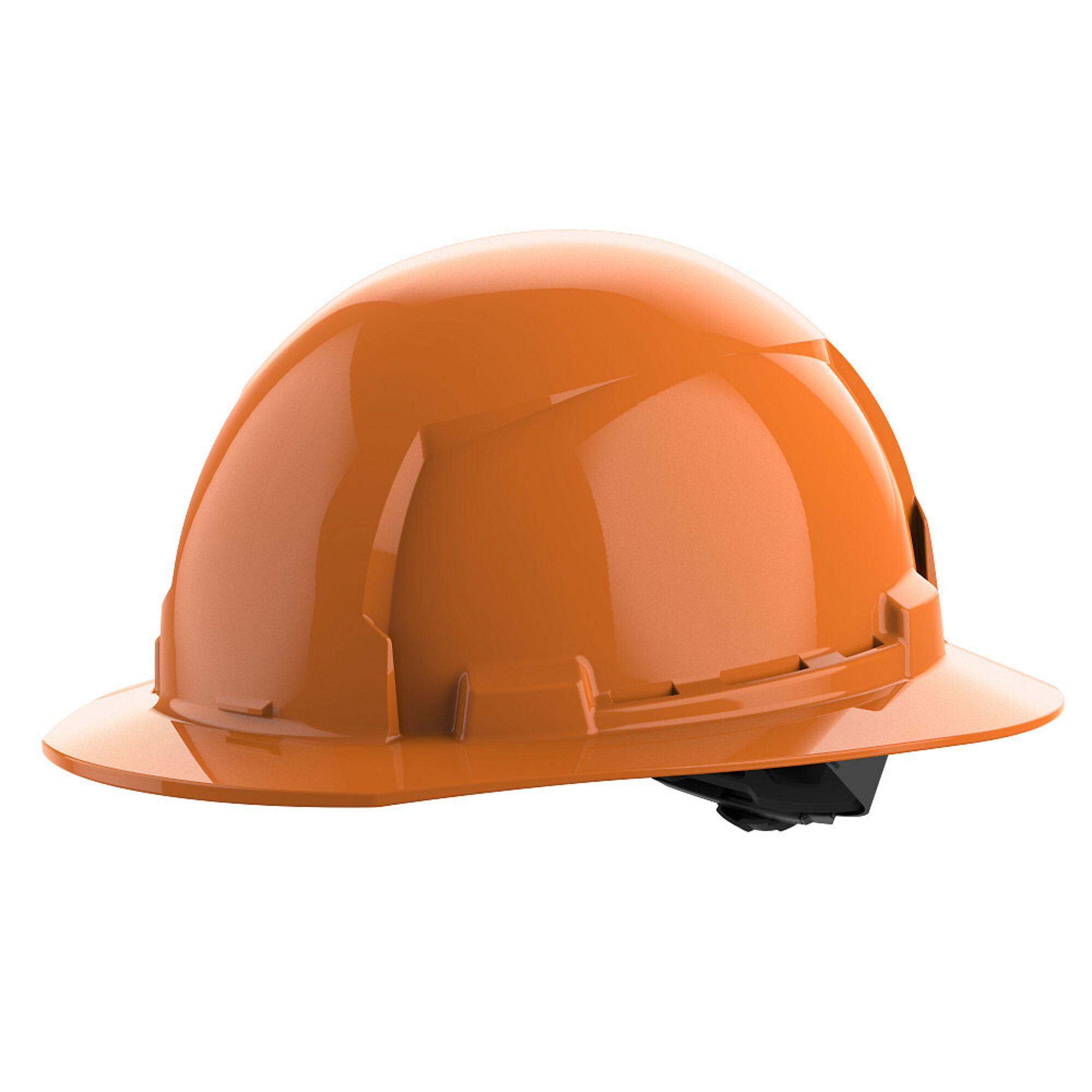 Milwaukee, BOLT™ Orange Full Brim Hard Hat w/4pt Ratcheting Suspension (USA) - Type 1, Class E, Model# 48-73-1113